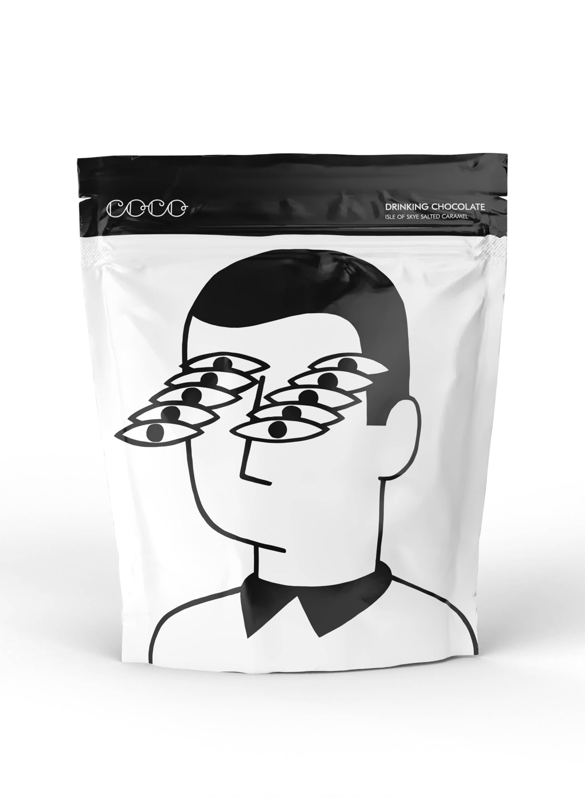 COCO Isle of Skye Sea Salted Caramel Drinking Chocolate - 1kg