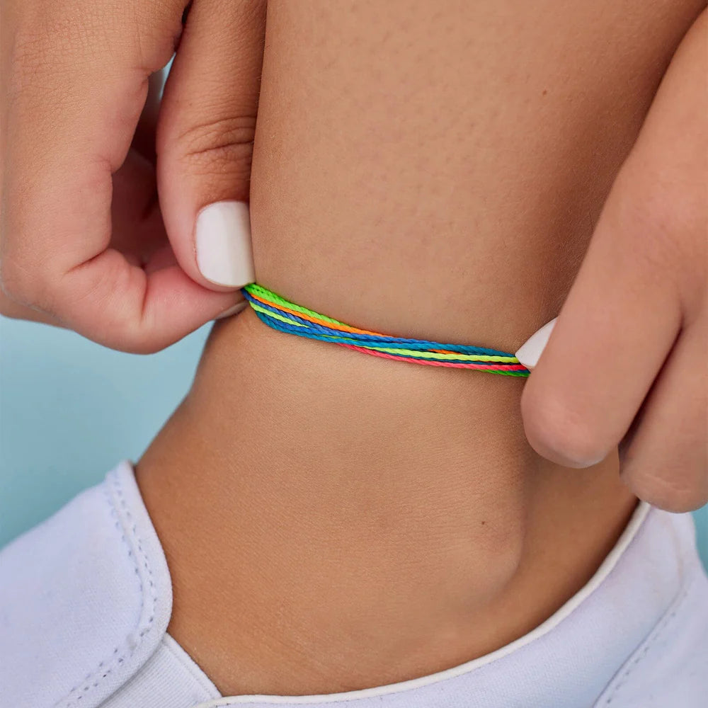 Pura Vida 'Neon Shoreline' Anklet