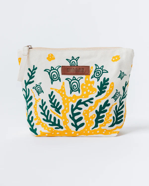 Sand Cloud 'Swimming Turtles' Zipper Pouch