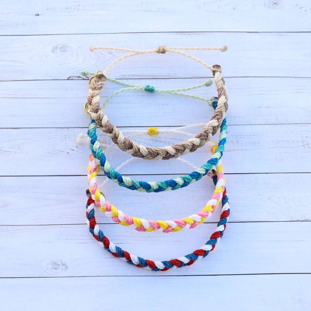 Pura Vida 'Golden West Multi Braided' Bracelet