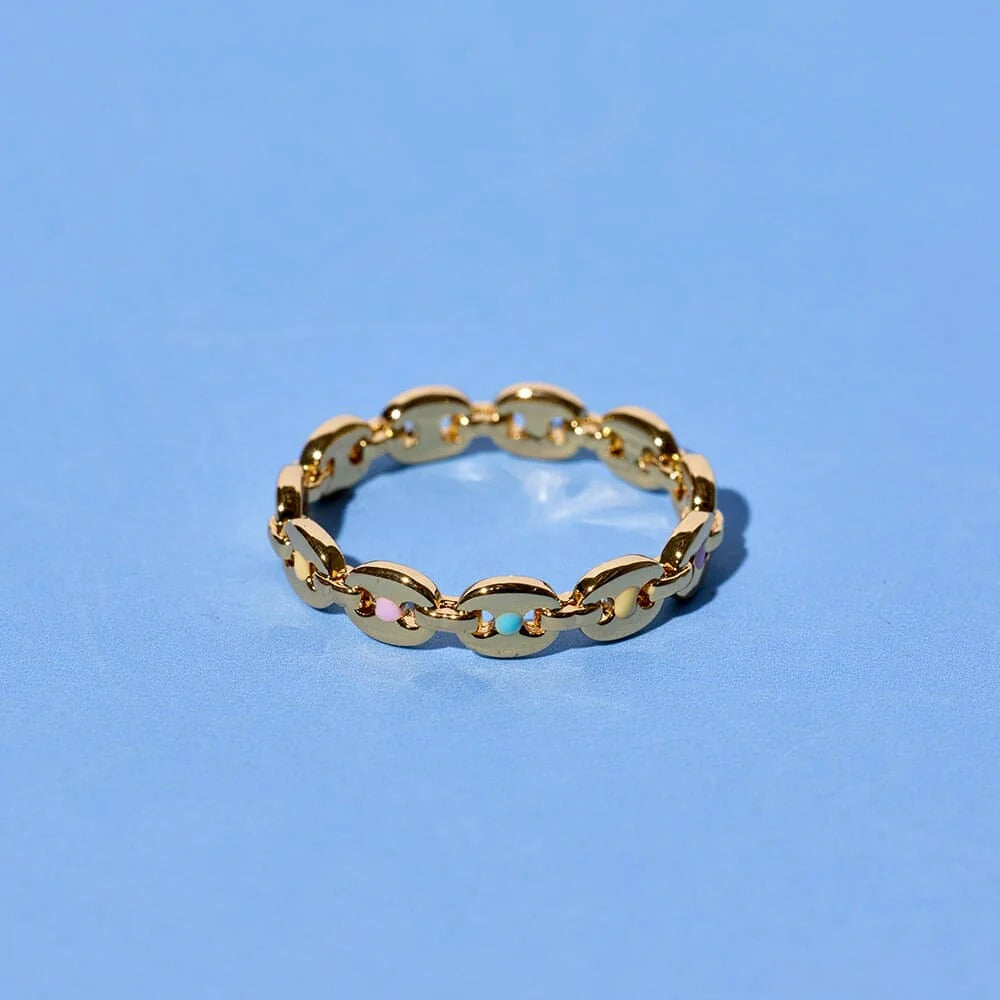 Pura Vida 'Headliner Mariner' Chain Ring