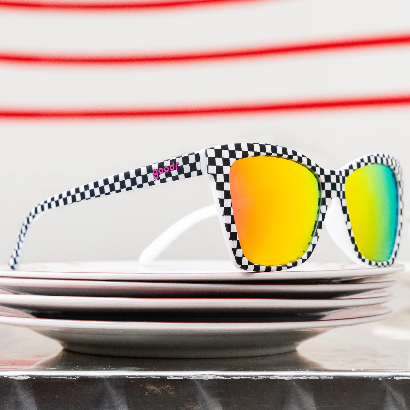 Goodr Sunglasses - Server With a Checkered Past