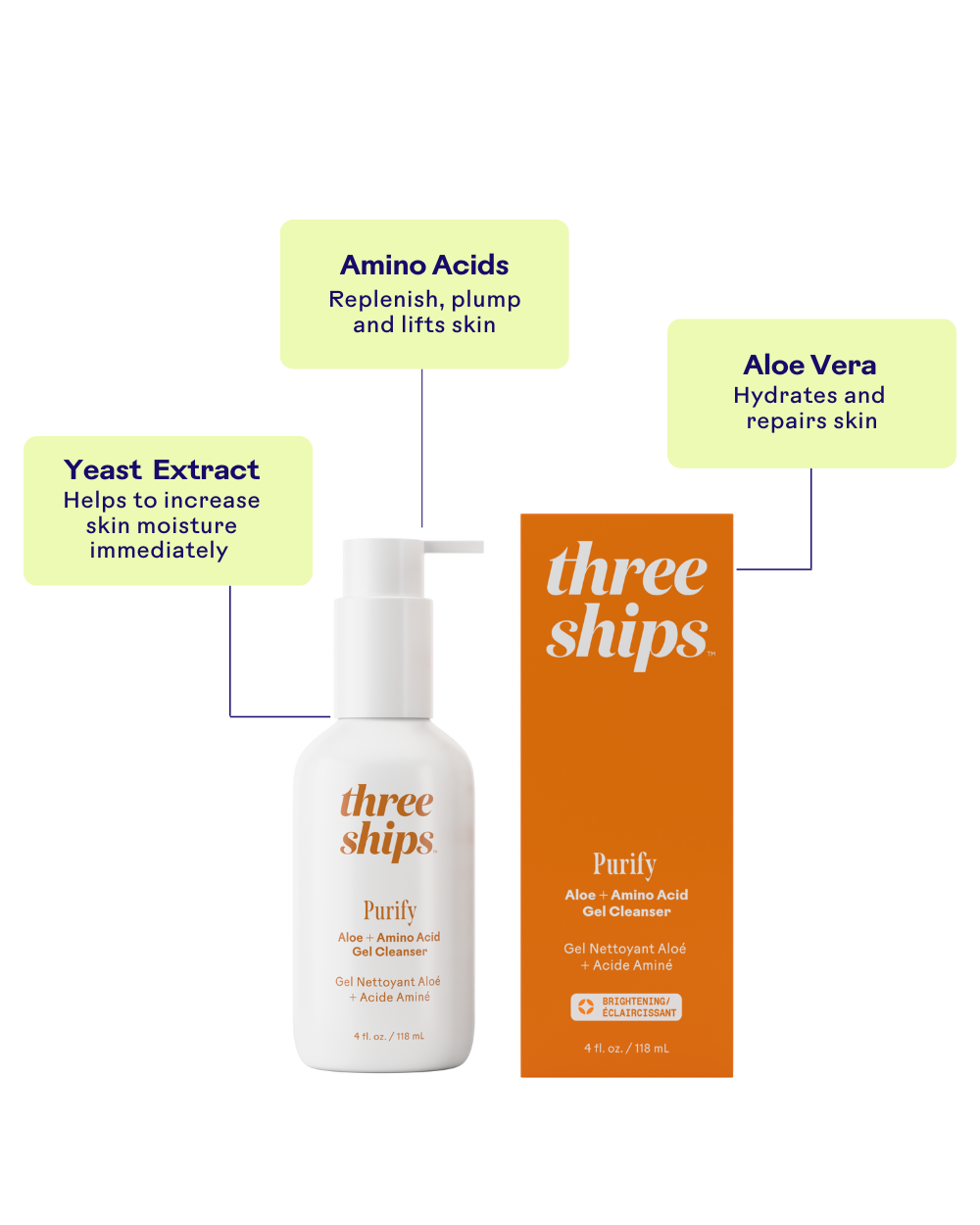 Purify Aloe + Amino Acid Gel Cleanser