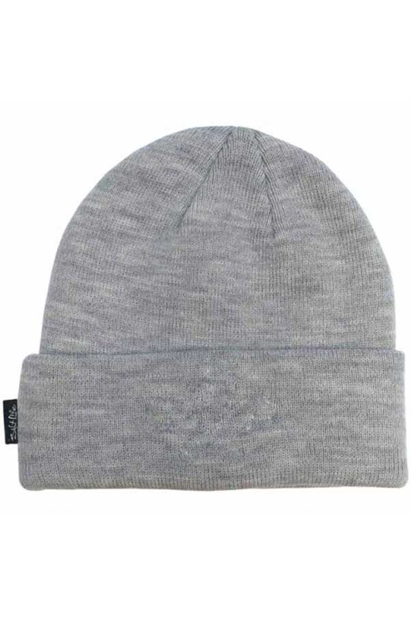Salt Life 'Skull and Hooks' Beanie - Heather Grey