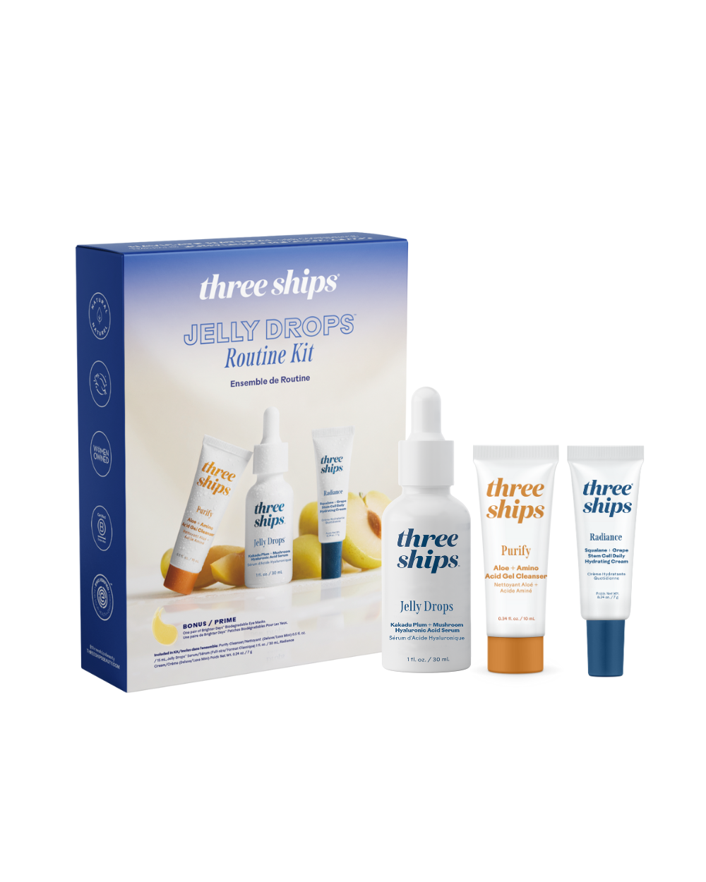 Three Ships Jelly Drops Routine Kit