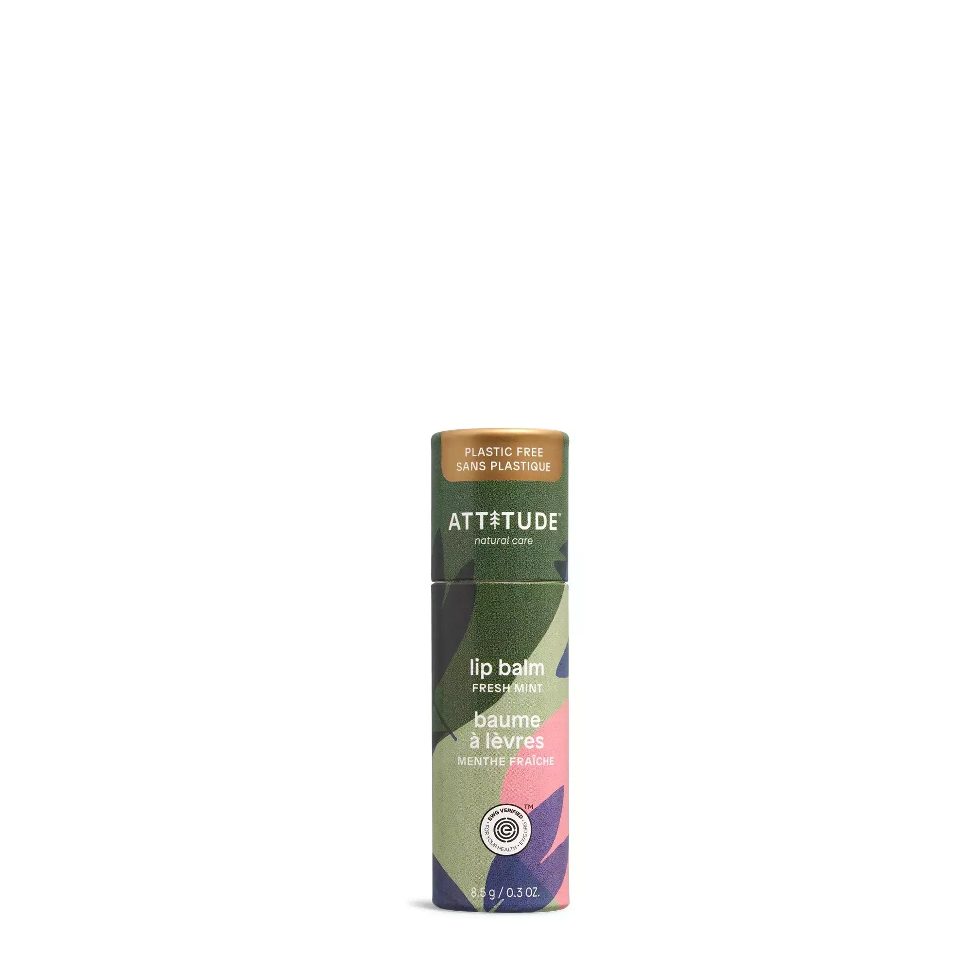 Attitude Leaves Bar™ Lip Balm - Mint