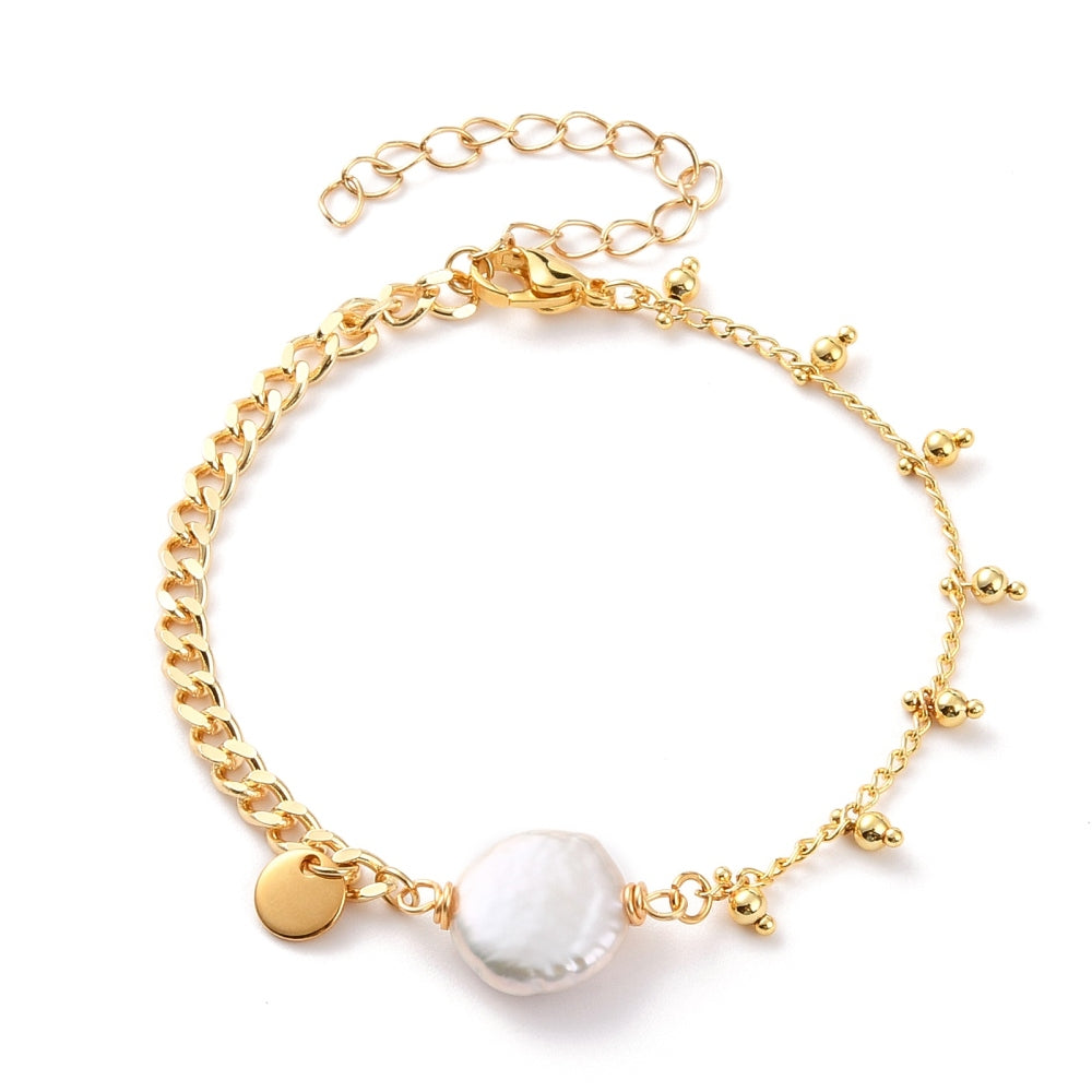 LA on the Bay Gold Shell Bracelet