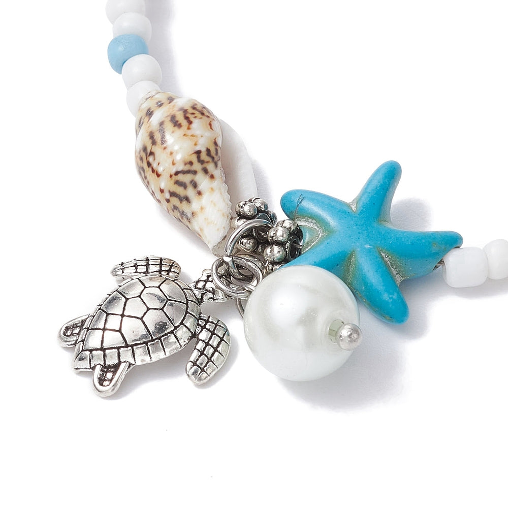 LA on the Bay Blue Beach Charm Bracelet