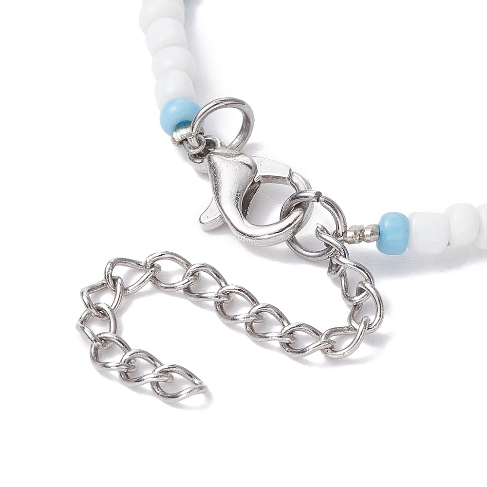 LA on the Bay Blue Beach Charm Bracelet