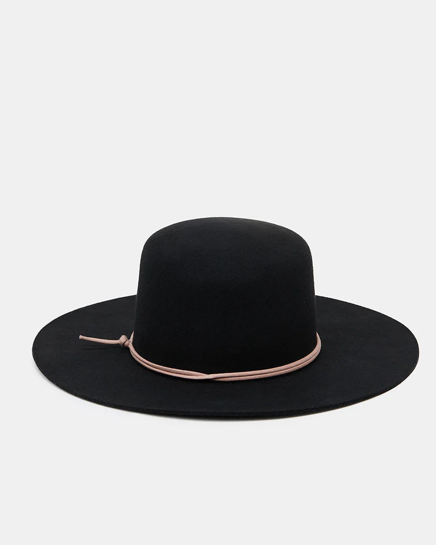 Tentree Harlow Boater Hat - Black