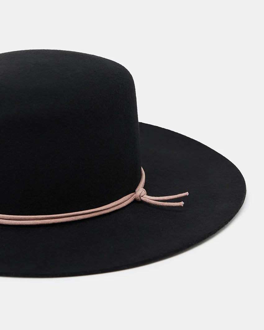 Tentree Harlow Boater Hat - Black