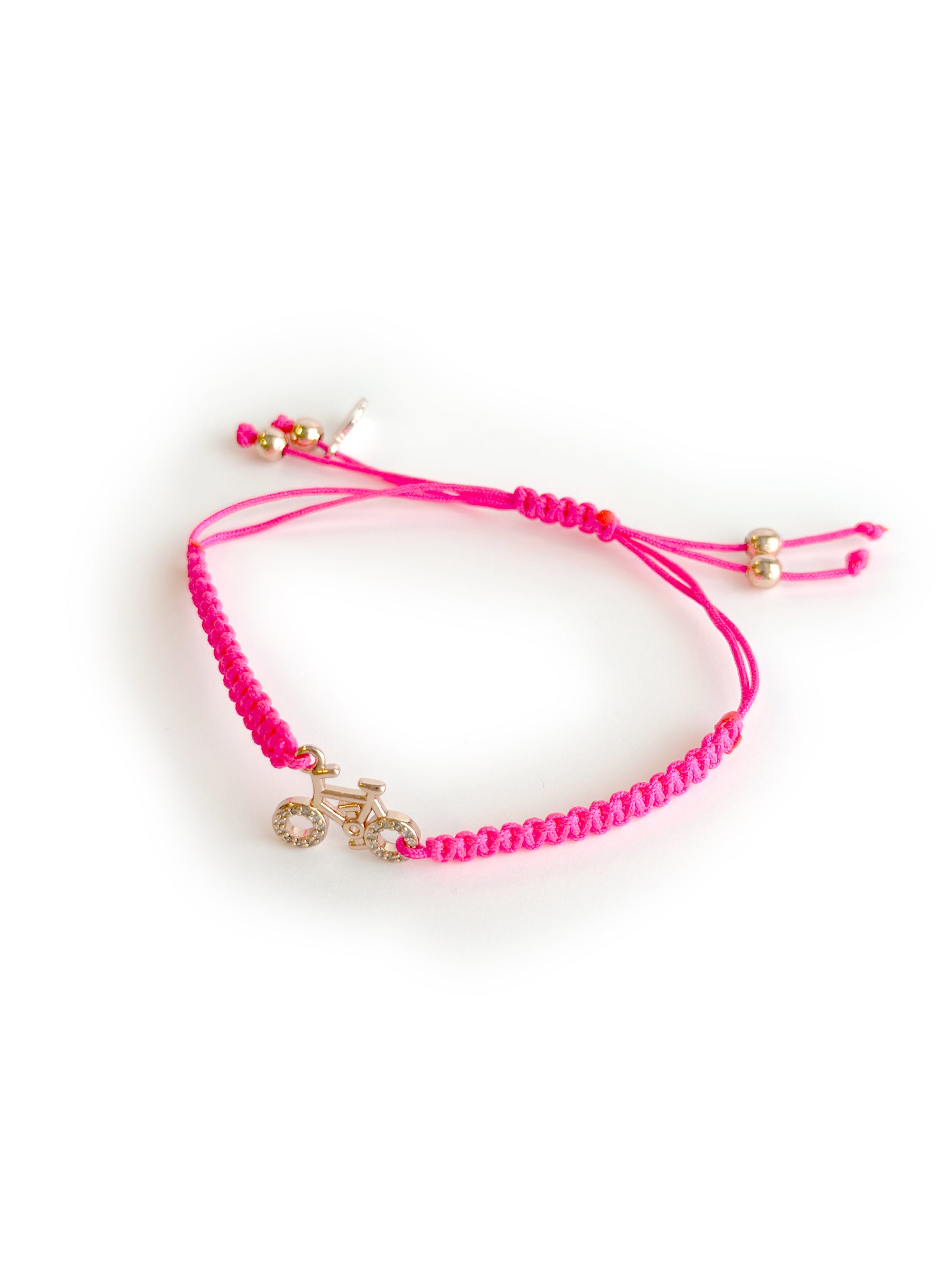 Bryce Hudson Creations 'Macrame' Bracelet - Neon Pink