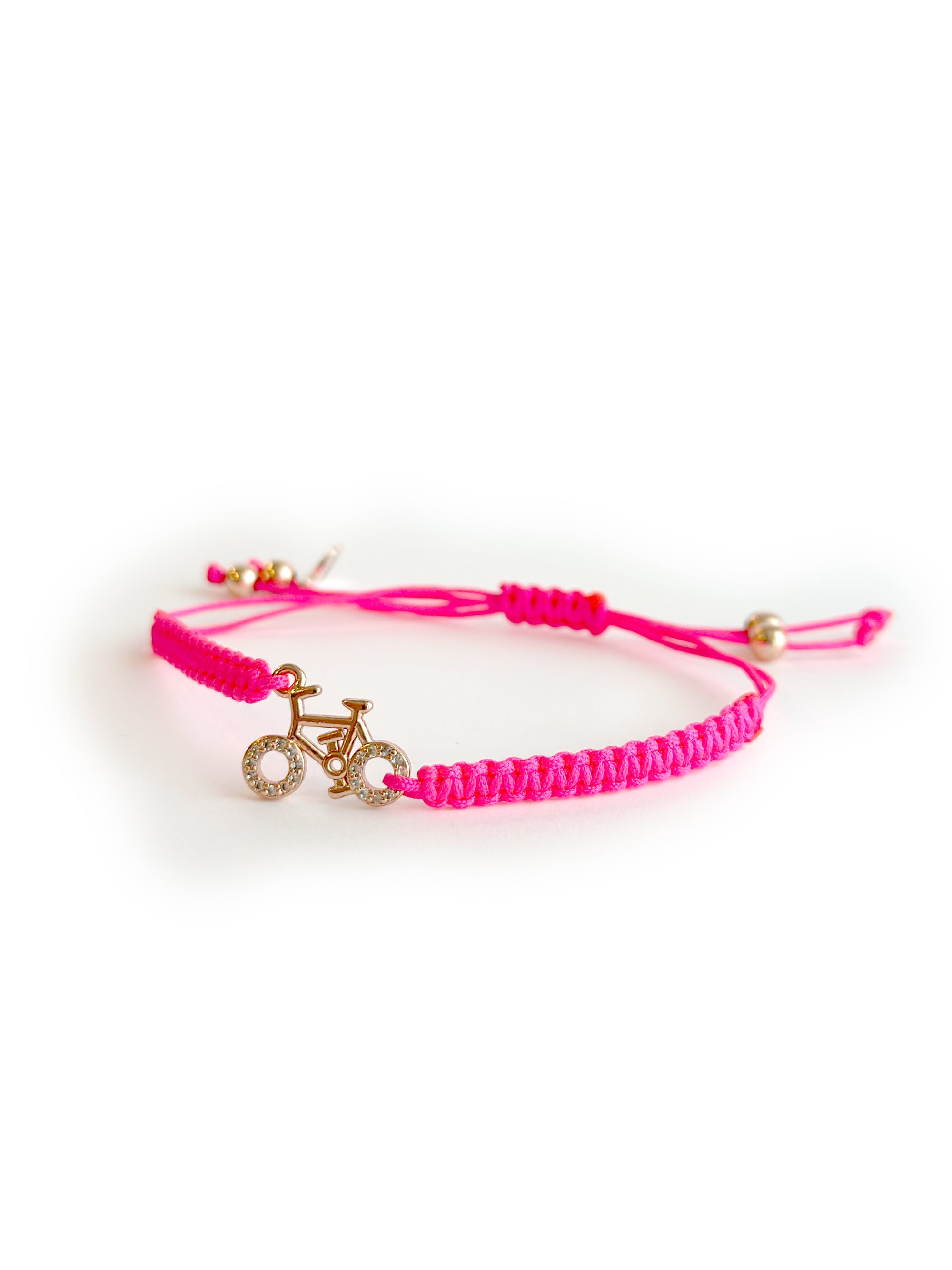 Bryce Hudson Creations 'Macrame' Bracelet - Neon Pink
