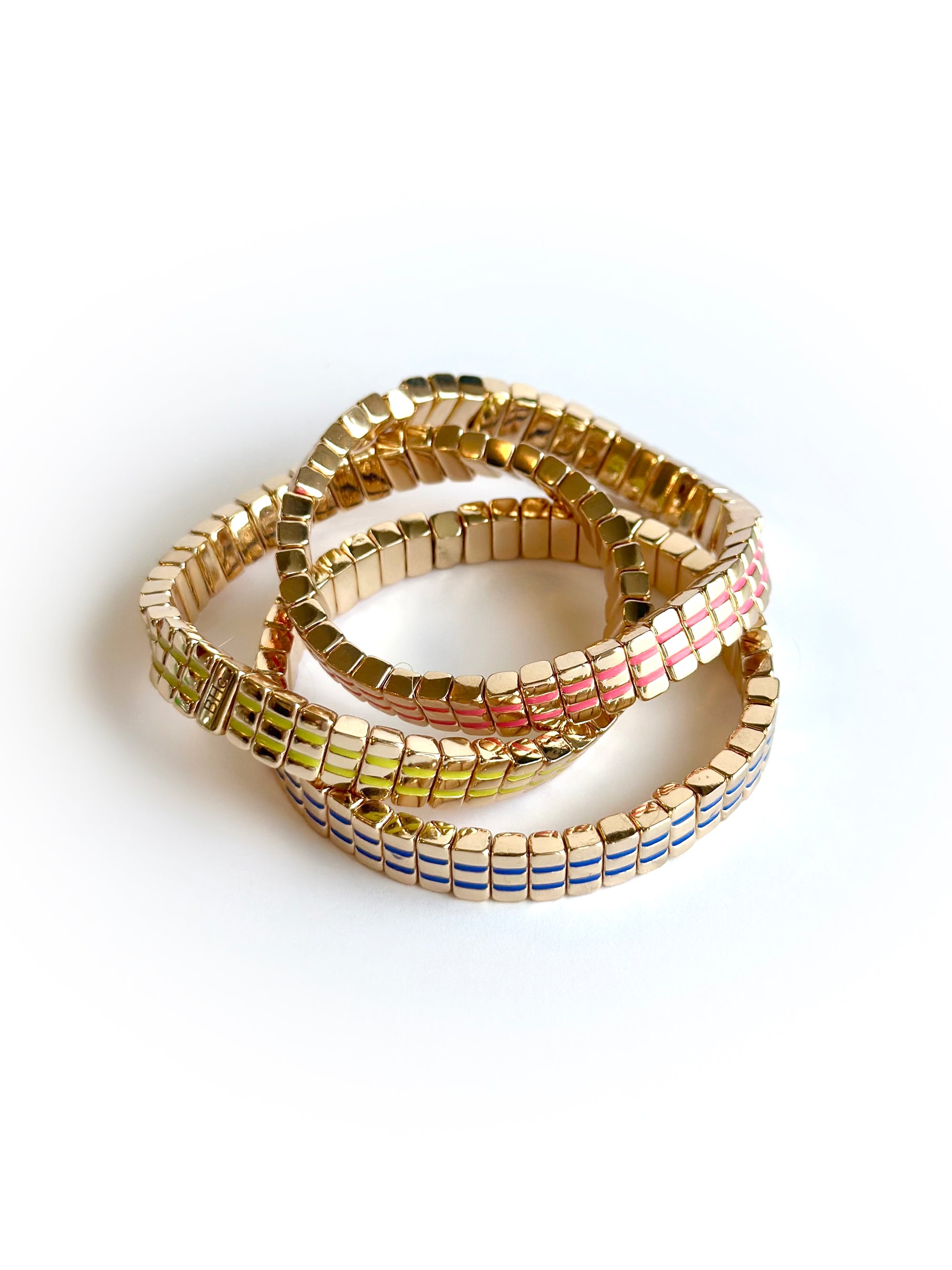 Bryce Hudson Creations 'Double Stripe Puzzle' Bracelet