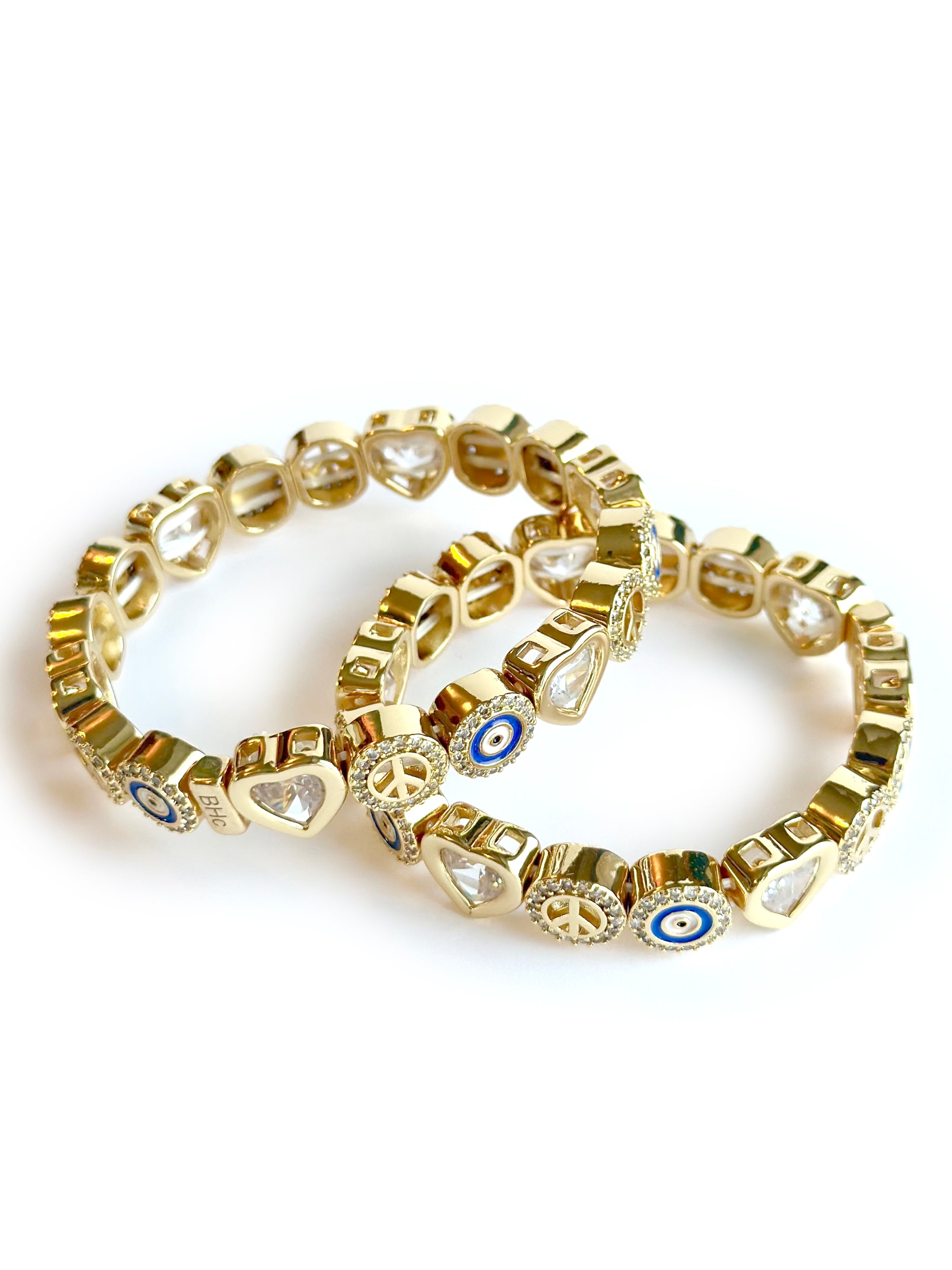 Bryce Hudson Creations 'Peace, Love & Protection Puzzle' Bracelet