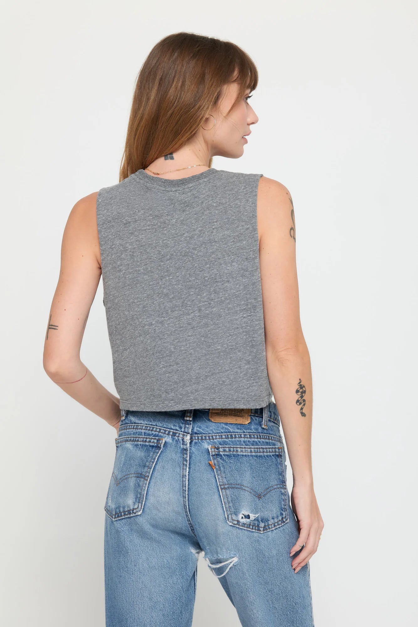 Spiritual Gangster 'Elevated Eye' Callie Crop Tank