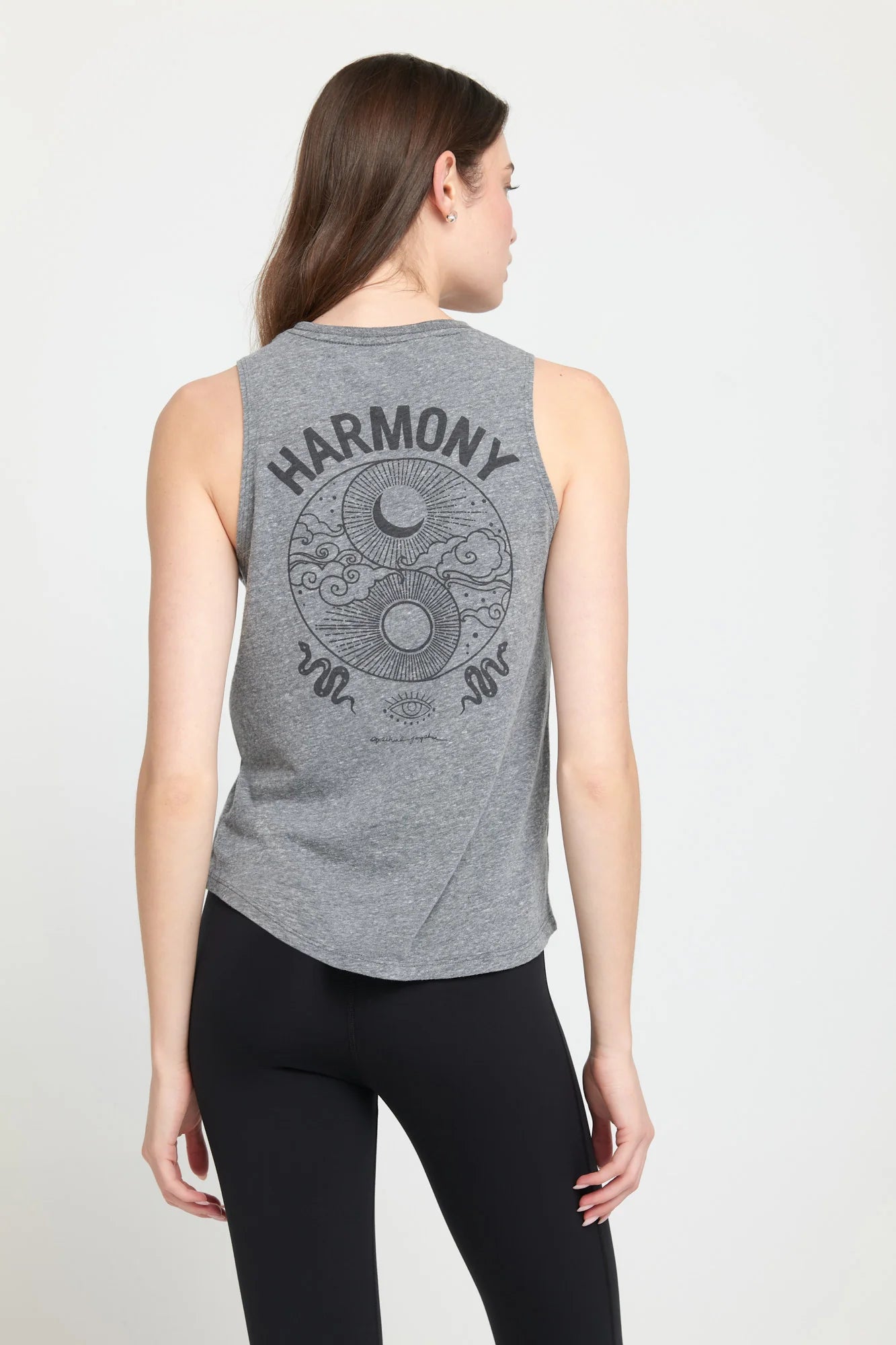 Spiritual Gangster 'Harmony' Jade Muscle Tank