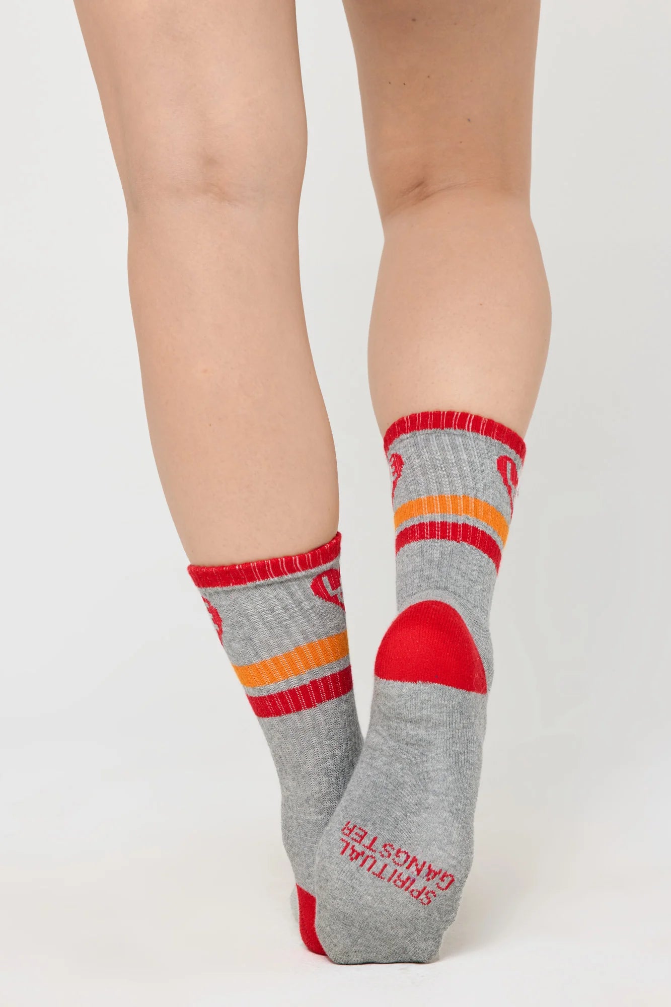 Spiritual Gangster 'Love Stripe' Crew Sock