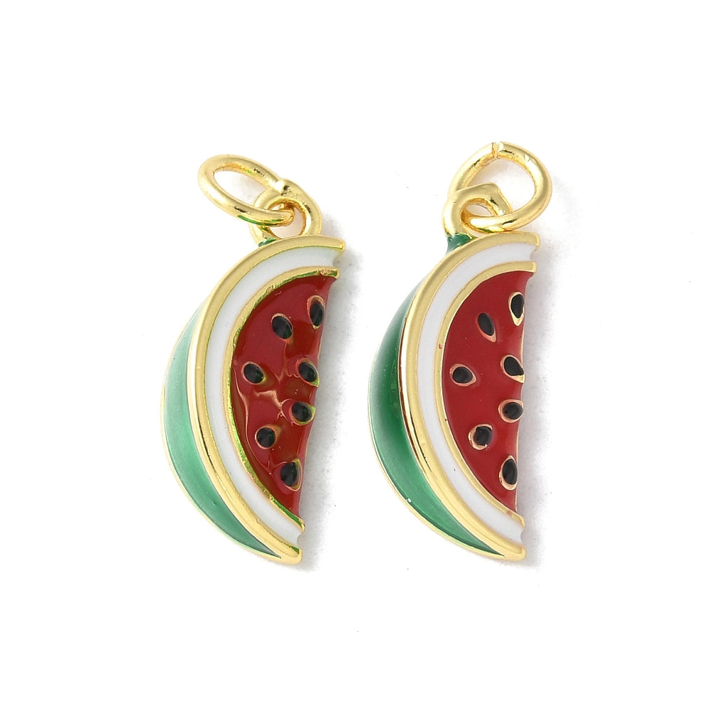 18K Watermelon Charm