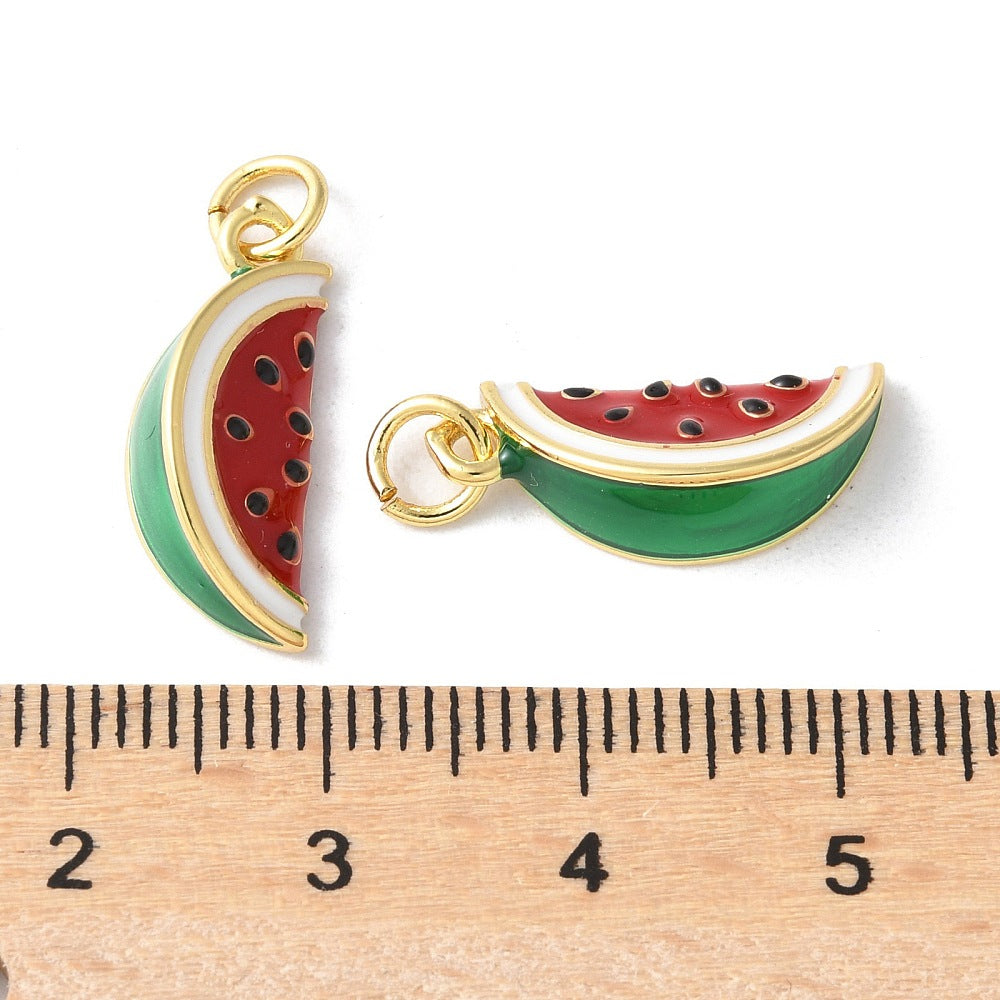 18K Watermelon Charm