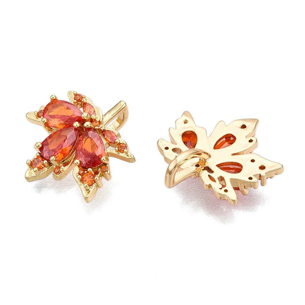 Maple Leaf Charm