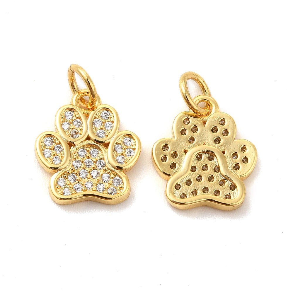 Paw Print Charm