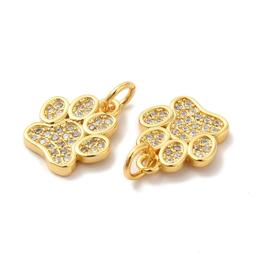 Paw Print Charm