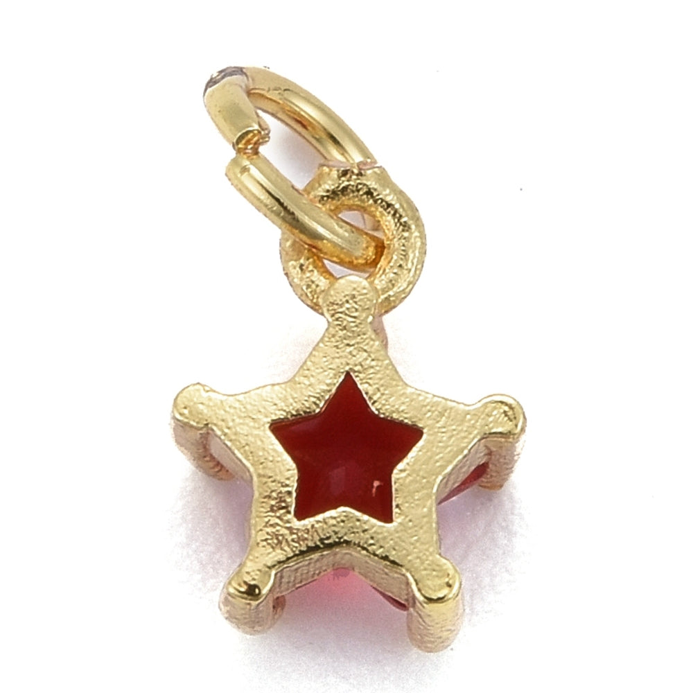 Mini Star Gemstone Charm