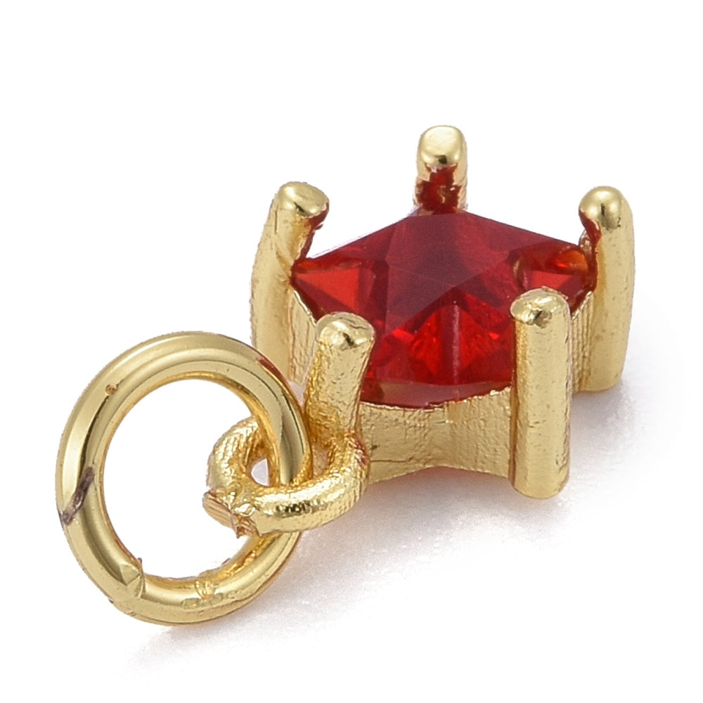Mini Star Gemstone Charm