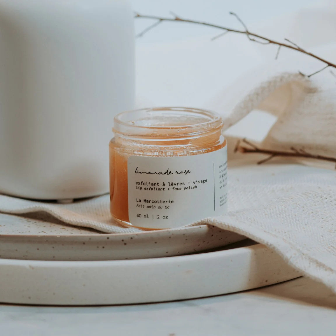 La Marcotterie Lip & Face Scrub - Pink Lemonade