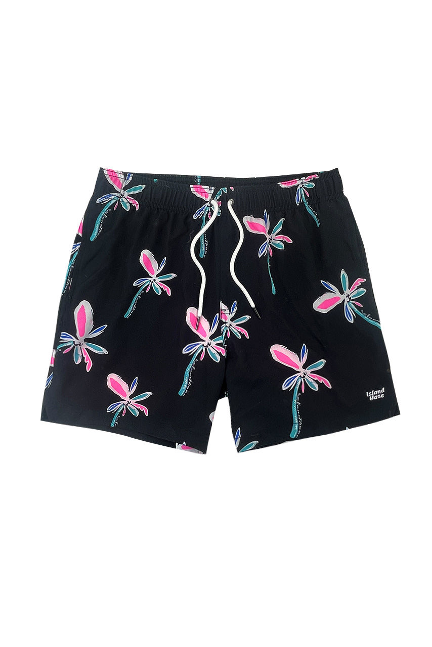 Island Haze Compression Swim Shorts - Trail