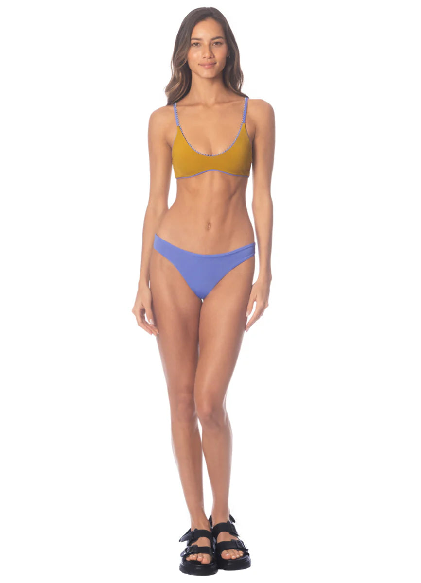 Maaji 'Deep Periwinkle' Flirt Low Rise Thin Side Bikini Bottom