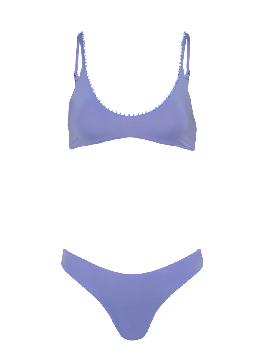 Maaji 'Deep Periwinkle' Flirt Low Rise Thin Side Bikini Bottom