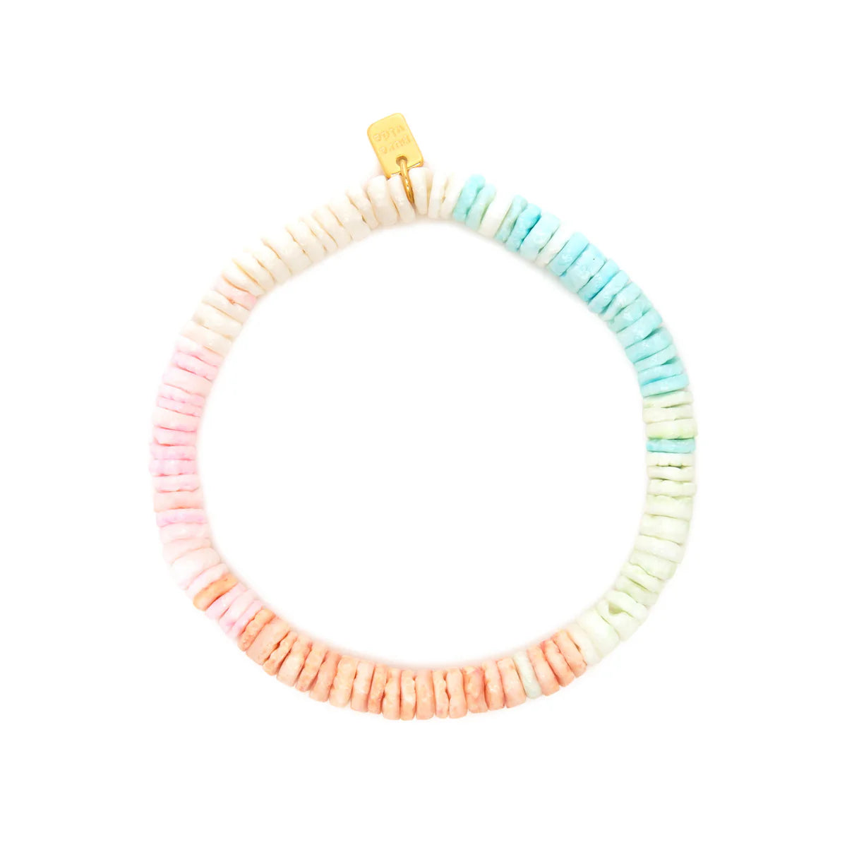 Pura Vida 'Pastel Puka' Stretch Bracelet