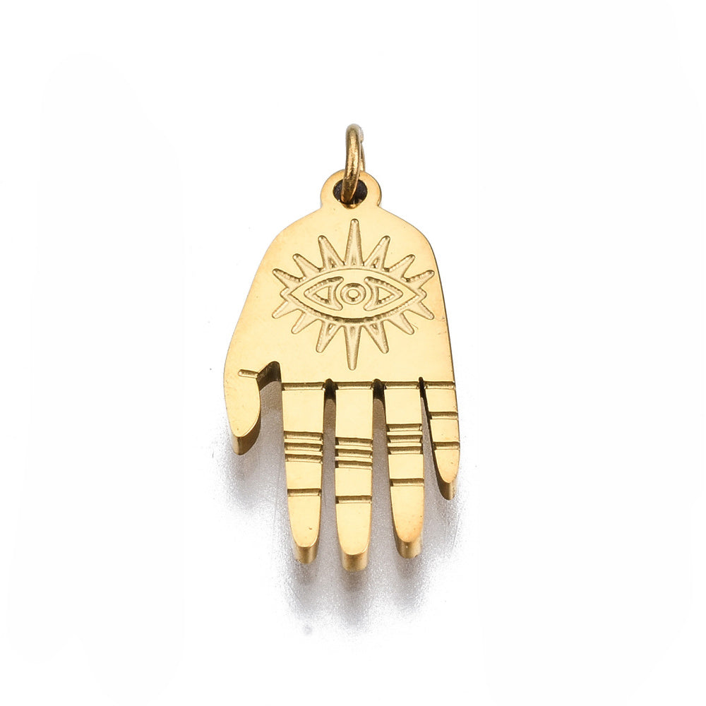 Hamsa Hand & Evil Eye Charm