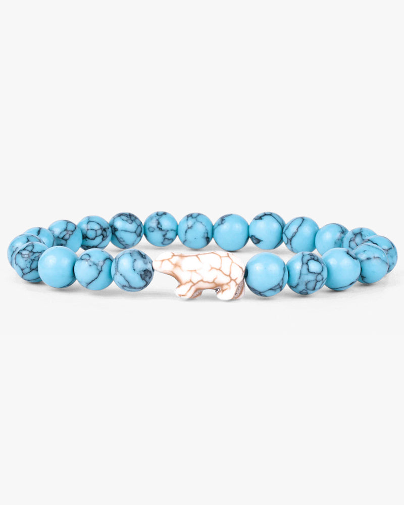 Fahlo 'The Venture' Animal Tracking Bracelet (Polar Bear)