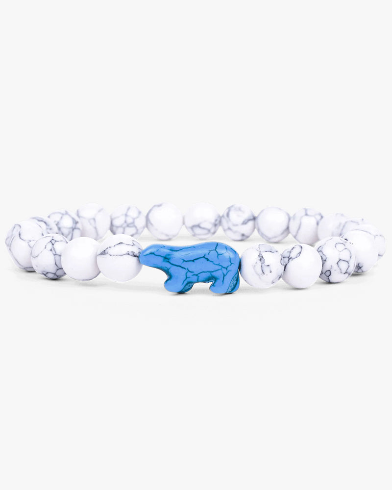 Fahlo 'The Venture' Animal Tracking Bracelet (Polar Bear)