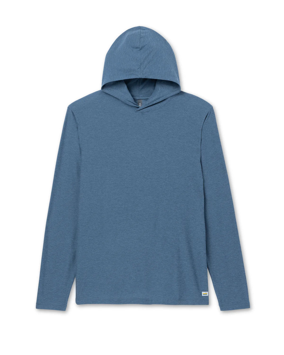 Vuori Strato Tech Hoodie - Pool Blue Heather