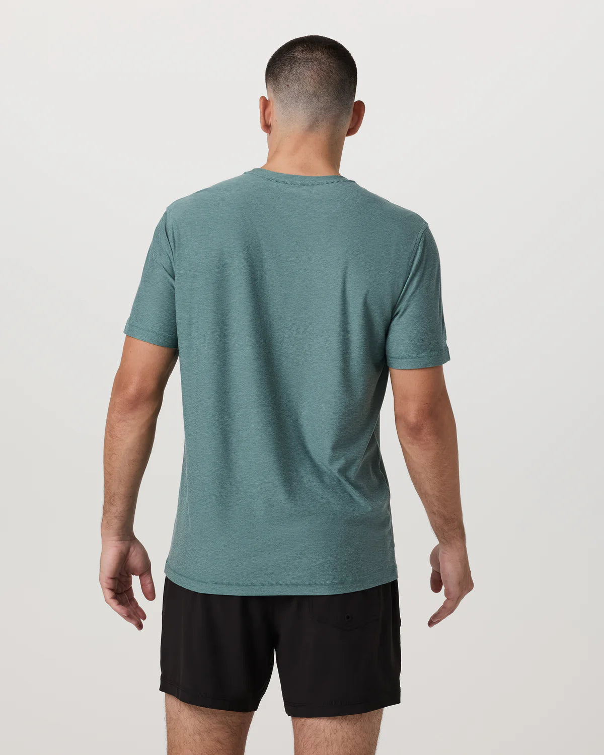 Vuori Strato Tech Tee - Bluegrass Heather