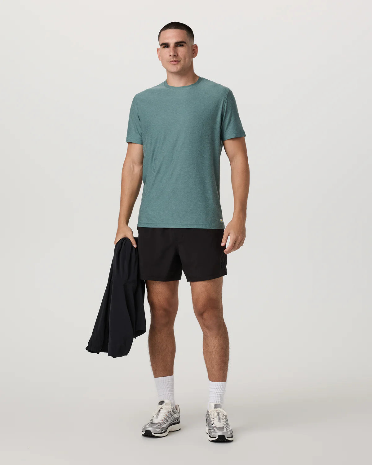 Vuori Strato Tech Tee - Bluegrass Heather