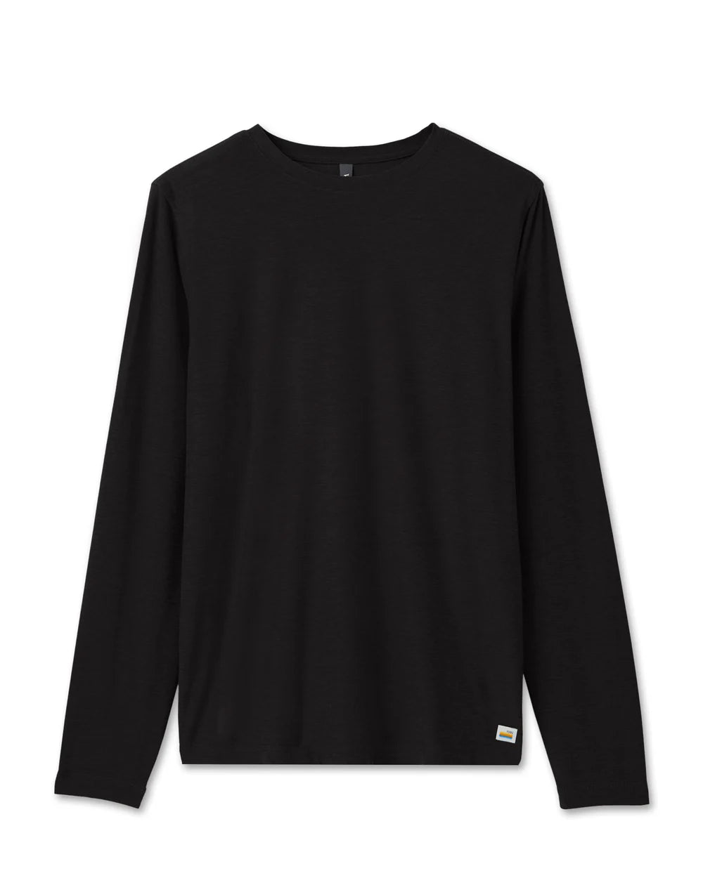 Vuori Long Sleeve Strato Tech Tee - Black