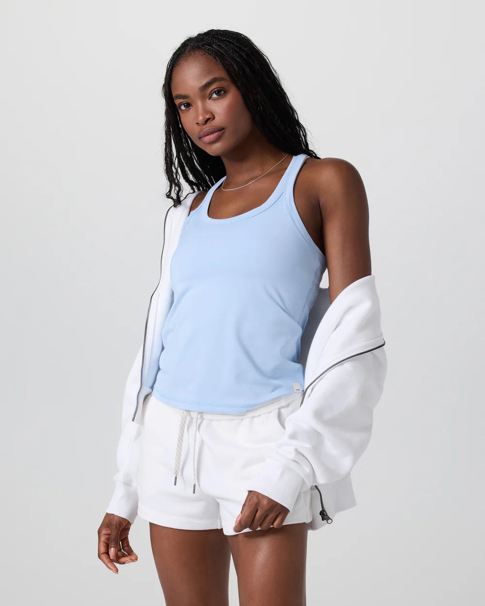 Vuori Lux Racerback Tank - Surf
