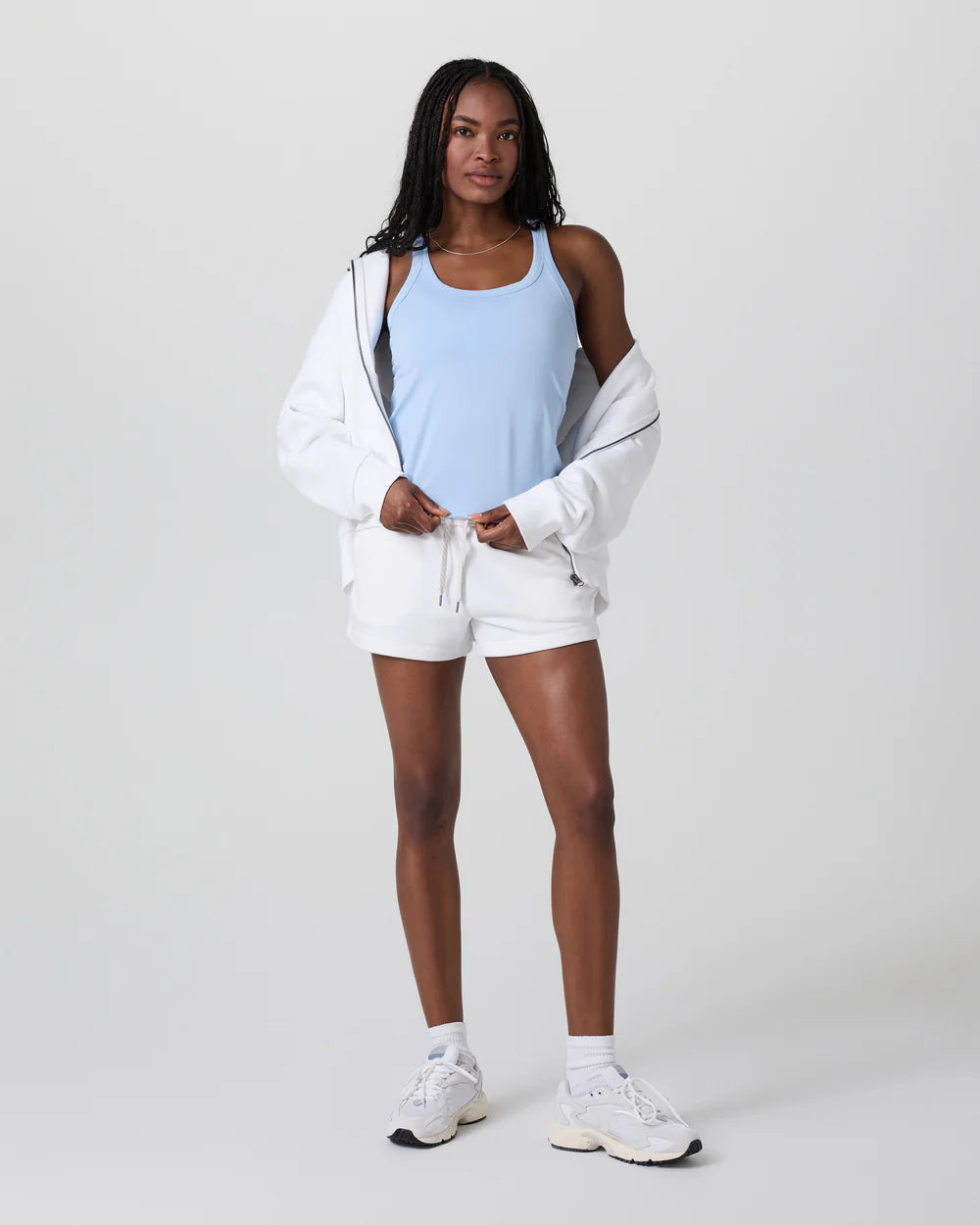 Vuori Lux Racerback Tank - Surf