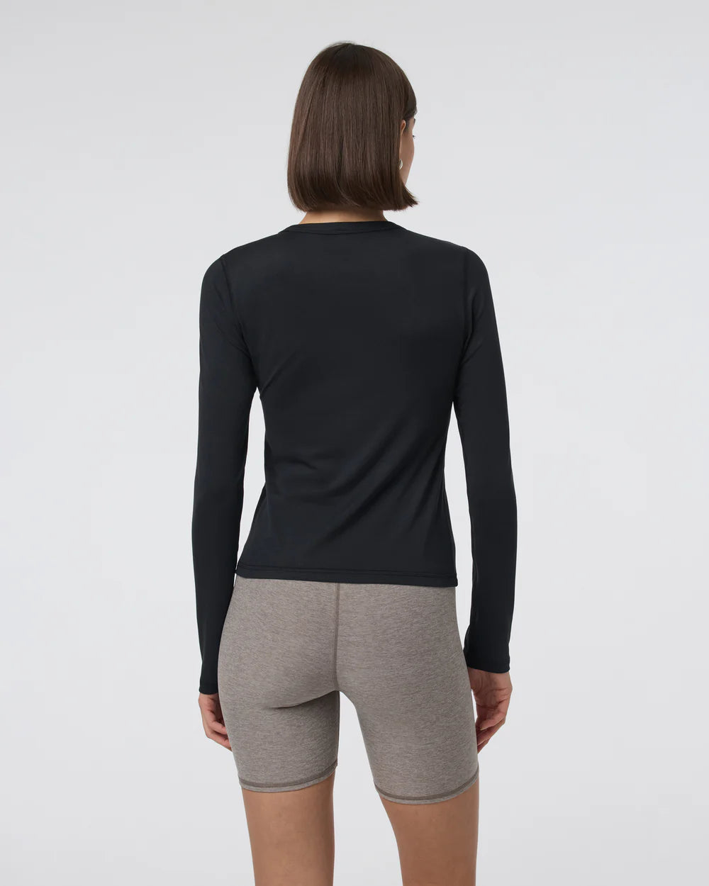 Vuori Long Sleeve Lux Crew - Black