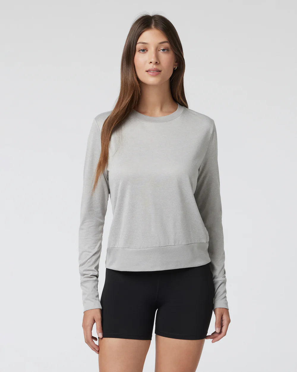 Vuori Daydream Crew - Light Heather Grey