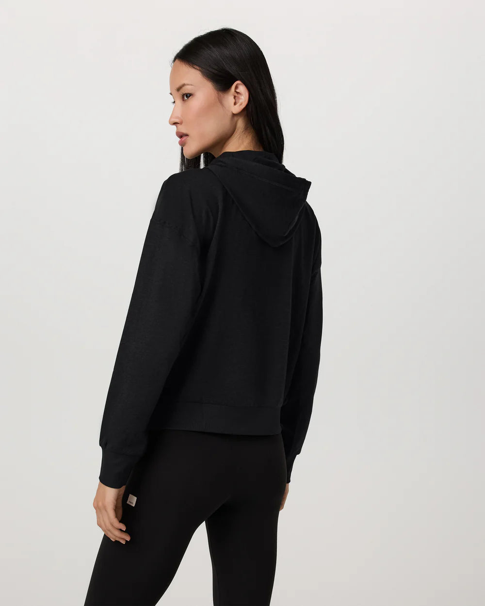 Vuori Halo Modern Pullover Hoodie - Black