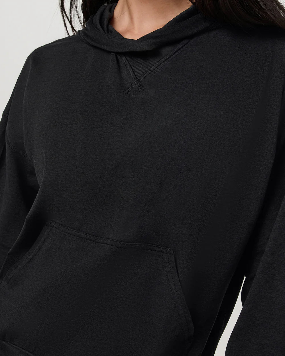 Vuori Halo Modern Pullover Hoodie - Black