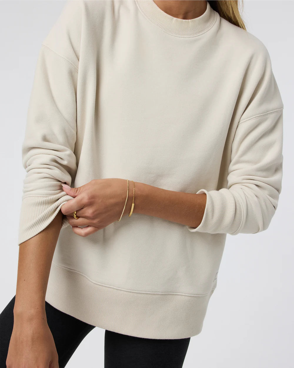 Vuori Sedona Weekender Crew - Bone