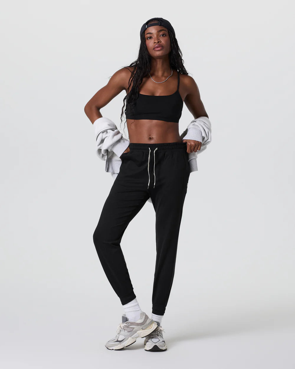 Vuori Performance Jogger - Black Heather