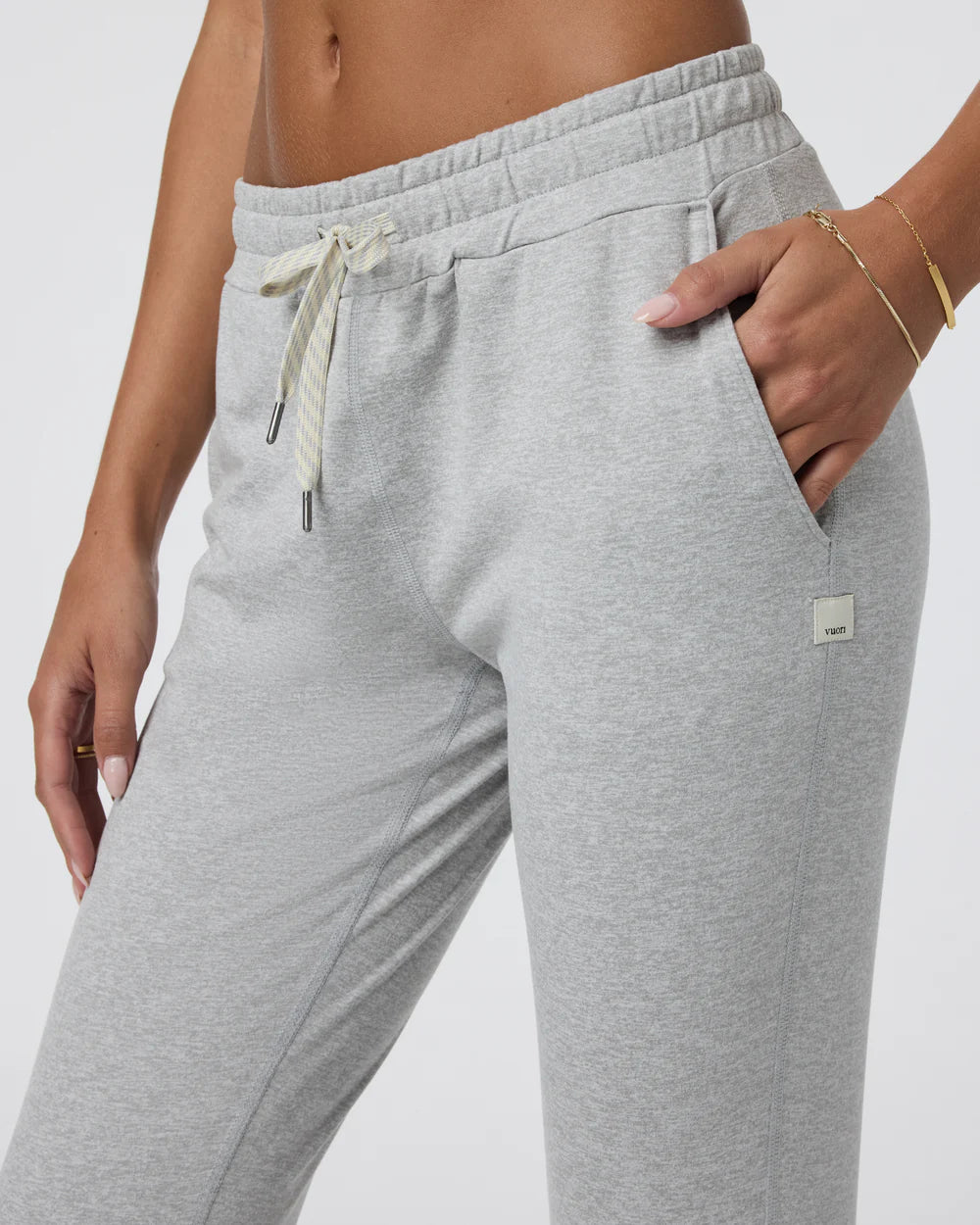 Vuori Performance Jogger - Pale Heather Grey